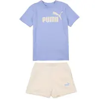 Puma Essentials No. 1 Logo Tee and Shorts Set Youth, Clothing, Intense Lavender, 11-12Y