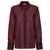 TATUUM Bluse 'Berry' vinrød