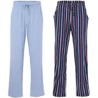 Dagi Pyjamasbukser navy / lyseblå / rød / hvid