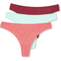 Dagi String pastelblå / brun / pink / hvid