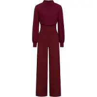 HotSquash Jumpsuit vinrød