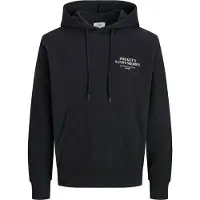 JJ REBEL Sweatshirt 'JREBCHRISTIAN' cognac / smaragd / sort / hvid