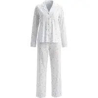 Dagi Pyjamas lyseblå / lyserød / hvid