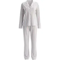 Dagi Pyjamas lyseblå / oliven / pastelpink