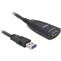 DeLOCK USB Cable - USB forlængerkabel - USB Type A (han) til USB Type A (hun) - USB 3.0 - 5 m - aktiv