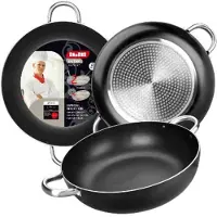 Ibili Honda I-chef Stegepande Med 2 Håndtag 28 Cm