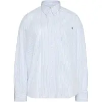 Calvin Klein Jeans Bluse blå