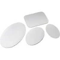 Antalis Fadpapir 33x50 cm oval præget hvid,500 stk/pk
