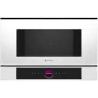 Bosch Serie | 8 BFL7221W1 - Mikrobølgeovn - til indbygning - 21 liter - 900 W - hvid