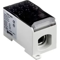 Ouneva OJL distributions blok 280A. Tilgang Al/Cu 35-120mm2. Afgang Cu 2*(6-35)+5*(2,5-16)+4*(2,5-10)