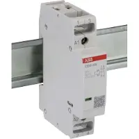 ABB Installationskontaktor 2-polet 2no, ac-1 16a ved 55 grader, 250v ac, styrespænding 24v ac/dc