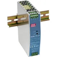 MEAN WELL NDR-75-24, 90 - 264 V, 75 W, 24 V, RoHS, 32 mm, 102 mm