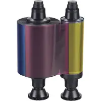 Evolis Half-panel color ribbon – YMCKO - Gul, cyan, magenta - printerbånd (farve, halvpanel) - for Dualys, Dualys3, Pebble 4, Pebble4, Primacy 2, Securion