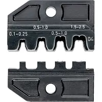 Knipex 97 49 04, Krympehoved sæt, 4 stk, 97 49 94, 42 g