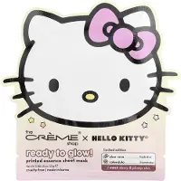 The Creme Shop , Hello Kitty, Ready To Glow, Printed Essence Beauty Sheet Mask, 1 Blade, 0,88 oz (25 g)