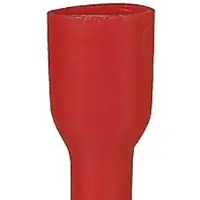 Cabicon A/S Fladstik Hun Totalisol.Rød - 6,3X0,8Mm - (100 stk.)