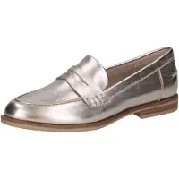 Caprice Slipper, brown, made of Leather with Block heel, Size 38