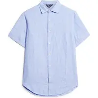 Superdry Studios Casual Linen T-shirt Med Korte ærmer