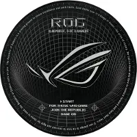 Asus ROG Cosmic Mat II - Sort