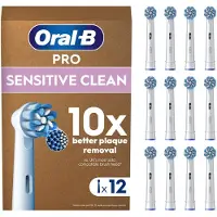 Braun Oral-B Sensitive Clean , 12 stk, Hvid, 3 måned(er), Ekstra blød, Oral-B, Kasse