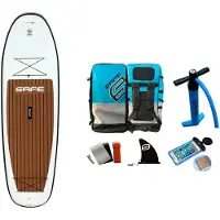 Safe Waterman Nautic 9´6´´ Oppusteligt Padleboardsæt