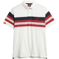 Superdry Lightweight Stripe Kortærmet Polo