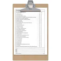 MAUL Clipboard 2394570 Brun (B x H x T) 22 x 36.9 x 3.7 cm