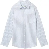 Tom Tailor 1039044 Striped Skjorte Med Lange ærmer