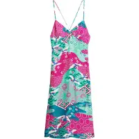 Superdry Printed Slip ærmeløs Lang Kjole