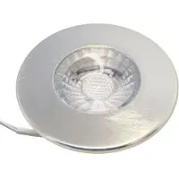 Nordtronic Downlight Gabriella 350mA LED 4W 927, 294 lumen, 35°, børst. alu
