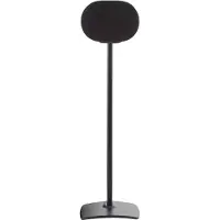 Sanus WSSE31 - Stativ - fikseret - for højttaler - stål, presset aluminium - sort - gulvstående - for Sonos Era 300