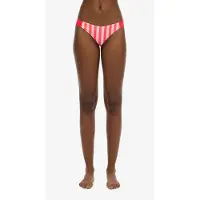 Superdry Superdrytil kvinder. W3010391A Fed pink stribet bikinitrusse med et modigt design (XL), Badetøj, Genanvendt polister, Bæredygtig