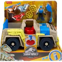 Imaginext Dinosaur Transport Lastbil Og Figursæt