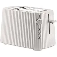 Alessi brødrister Plissé, hvid