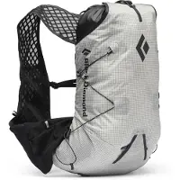 Black Diamond - Trailrygsække - Distance 8 Alloy til UnisexUld - Størrelse S - Hvid