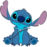 Stitch Vægur I Mdf