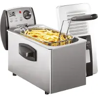 Fritel Starter FR 1465 - Fritureapparat - 4 liter - 2.6 kW - grå