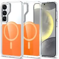 Mtp Products Samsung Galaxy S26 Tofarvet hybrid cover - MagSafe-kompatibel - Orange
