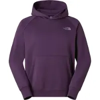 The North Face - Sweatshirts - M Raglan Box Nse Regular Hoodie Endless Dusk til UnisexBomuld - Størrelse XL - Lilla