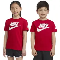 Nike T-shirt - University Red/Hvid - - 3 år (98) - T-Shirt