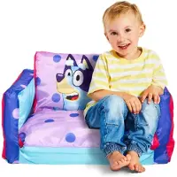 Bluey 2 i 1 oppustelig sofa og liggestol