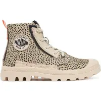Palladium Snørestøvletter 'PAMPA' beige / sort