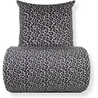 Borg Livinig Dobbelt sengetøj 200x200 cm - 100% Bomuld - Leopard print