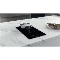 Whirlpool WS Q0530 NE - Induktions kogeplade - 2 plader - Niche - bredde: 27.5 cm - dybde: 49 cm - rammeløs - sort