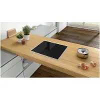 NEFF N 50 T36BB40N1 - Induktionskogeplade - 4 plader - Niche - bredde: 56 cm - dybde: 49 cm - med rustfri stålbeklædning - sort/rustfri stål