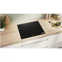 Bosch Serie | 4 PVS611BB6E - Induktions kogeplade - 4 plader - Niche - bredde: 56 cm - dybde: 49 cm - rammeløs - sort