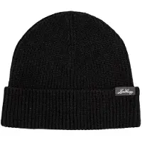 Lundhags Core Ribbed Beanie, hue, sort