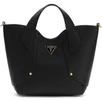 GUESS Skuldertaske 'Sac Bandoulière Isola Black' sort