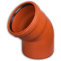 Kaczmarek Malewo Spolka Jawna EUR PP-bøjning 45 gr. 250mm - EN1852-1 Kaczmarek