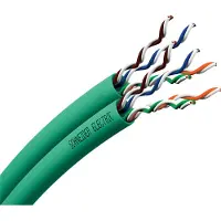 LK Actassi U/UTP 2X(4X2XAWG24) - Datakabel, 500 m, KAT5e, 155 MHz, LSZH, Grøn, Dca, B - (500 meter)